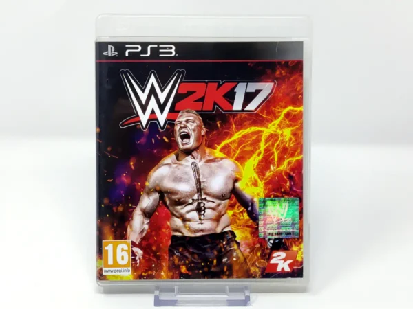 Portada de WWE 2K17 (ITA) (Rebajado) para PlayStation 3, edición PAL Italia, de segunda mano