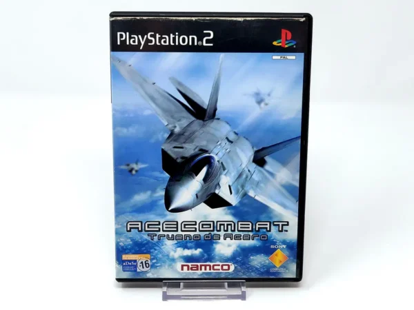 Portada de Ace Combat: Trueno de Acero (ESP) (Rebajado) para PlayStation 2, edición PAL España, de segunda mano