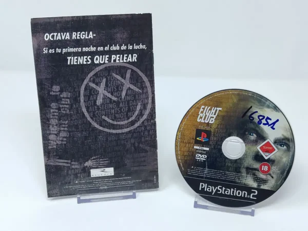Lateral de la caja de El Club de la Lucha (ESP) (Rebajado) para PlayStation 2
