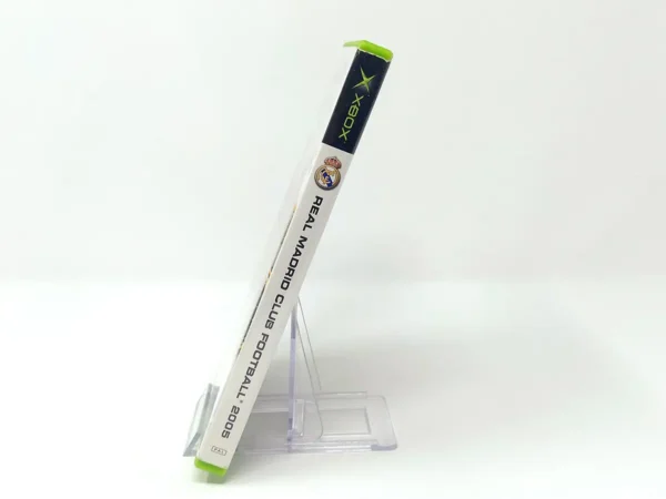 Lateral de la caja de Club Football 2005: Real Madrid (ESP) para XBOX