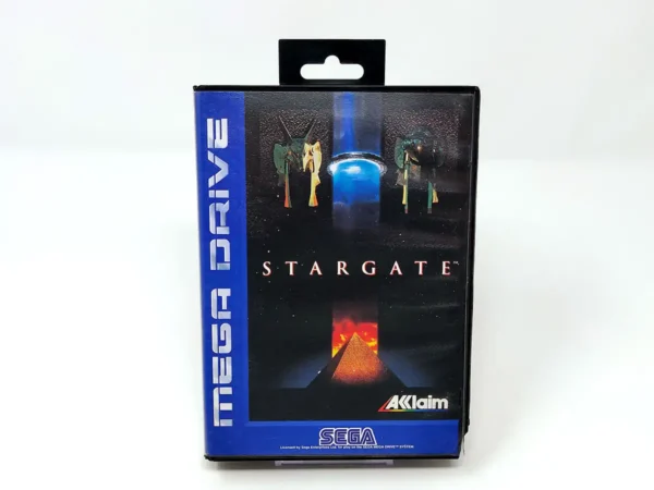 Portada de Stargate (ESP) para Sega Mega Drive, edición PAL España, de segunda mano