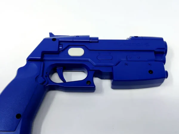 Pistola Namco NPC 106 G/C System Product 2 Azul para PlayStation 2, edición PAL España, de segunda mano