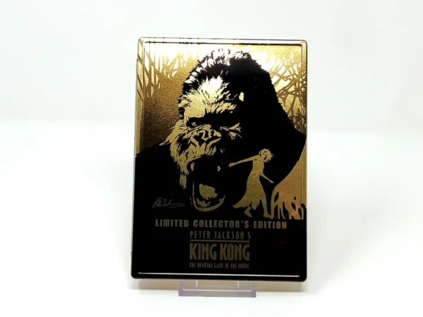 Interior del juego Peter Jackson's King Kong: The Official Game of the Movie (ESP) (Limited Collector's Edition) para PlayStation 2 con disco y manual