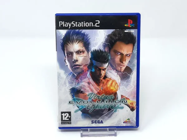 Portada de Virtua Fighter 4: Evolution  (ESP) para PlayStation 2, edición PAL España, de segunda mano