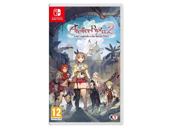 Portada de Atelier Ryza 2: Lost Legends & the Secret Fairy (ESP) para Nintendo Switch, edición PAL España, nuevo