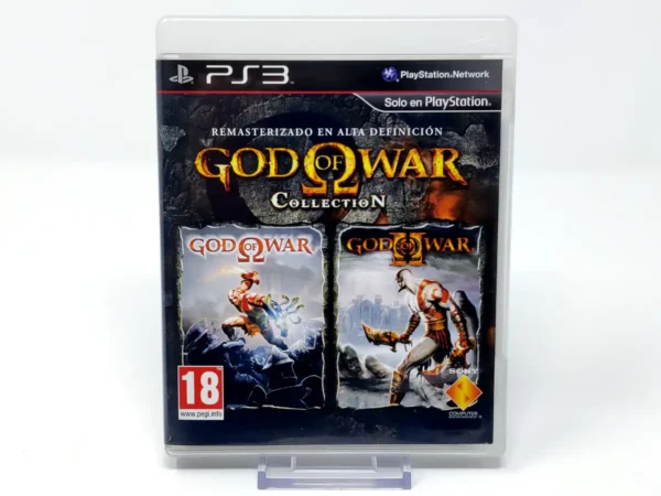 Portada de God of War Collection (ESP) para PlayStation 3, edición PAL España, de segunda mano