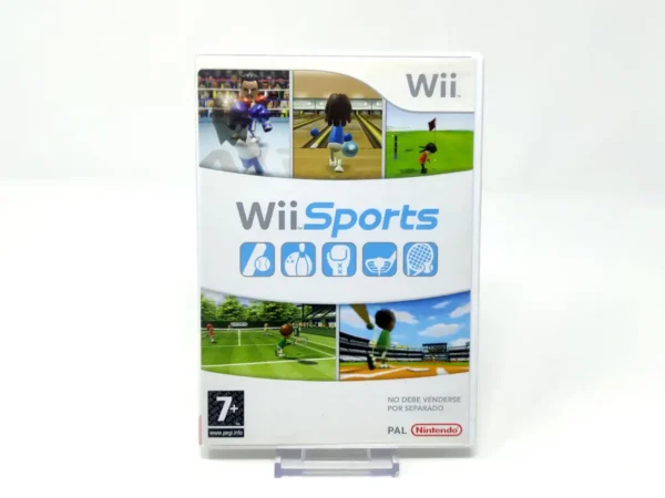 Portada de Wii Sports (ESP) para Nintendo Wii, edición PAL España, de segunda mano