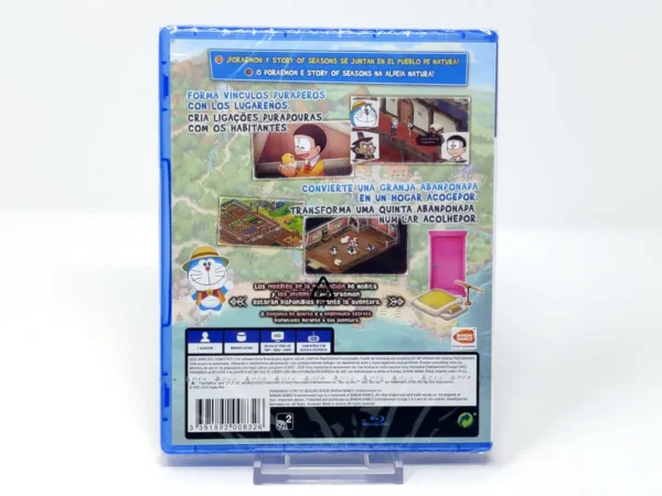 Parte trasera de Doraemon: Story of Seasons (ESP) (Precintado) para PlayStation 4, edición PAL España