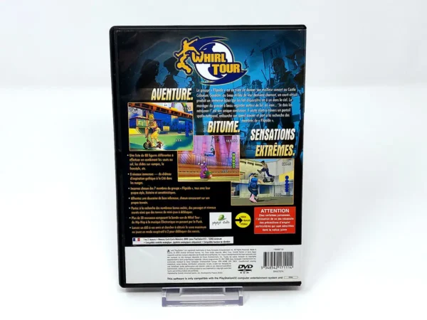 Parte trasera de Whirl Tour (FRA) para PlayStation 2, edición PAL Francia