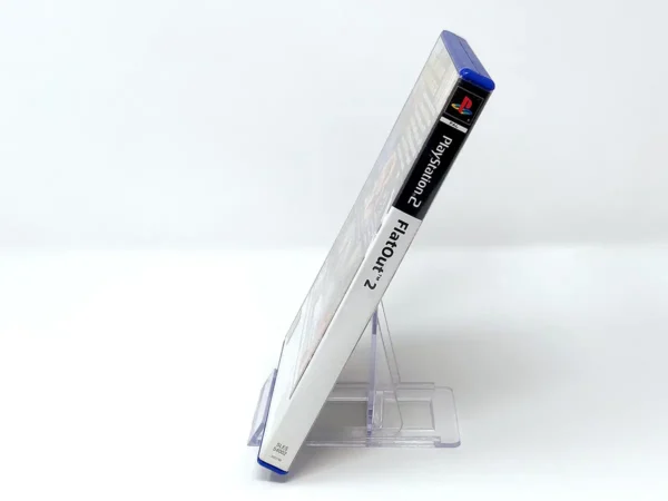 Lateral de la caja de FlatOut 2 (ESP) para PlayStation 2