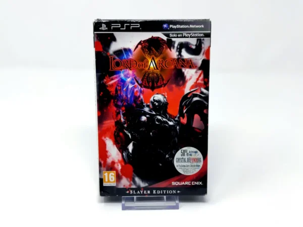 Portada de Lord of Arcana (ESP) para PSP, edición PAL España, de segunda mano