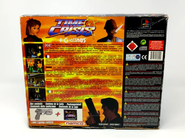Otro detalle del juego Time Crisis + G-con45 (Big Box) (ESP) para PlayStation 1