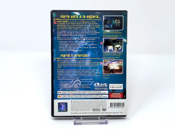 Parte trasera de Armored Core 2 (ESP) (Rebajado) para PlayStation 2