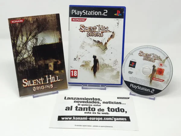 Parte trasera de Silent Hill: Origins (ESP) para PlayStation 2