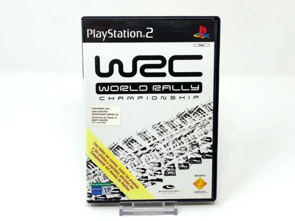 Portada de WRC: World Rally Championship (ESP) para PlayStation 2, edición PAL España, de segunda mano