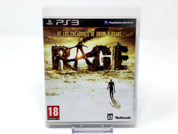 Portada de Rage (ESP) para PlayStation 3, edición PAL España, de segunda mano