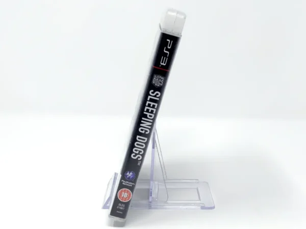 Lateral de la caja de Sleeping Dogs (UK) para PlayStation 3