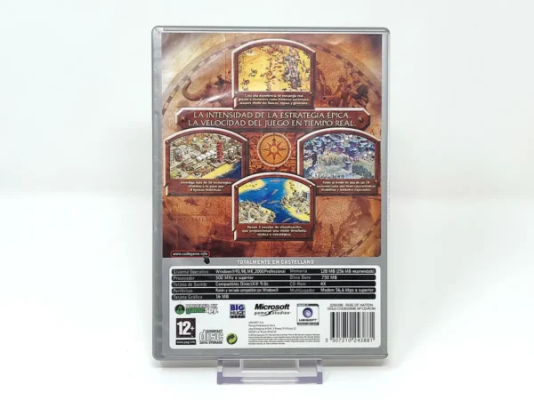 Parte trasera de Rise of Nations (Gold Edition) (ESP) para PC