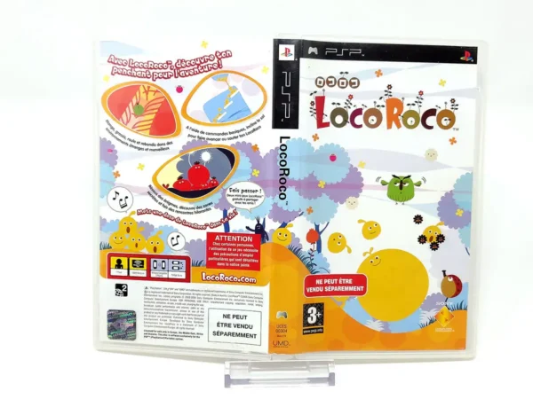 LocoRoco (FRA) (Carátula) para PSP, edición PAL Francia, de segunda mano