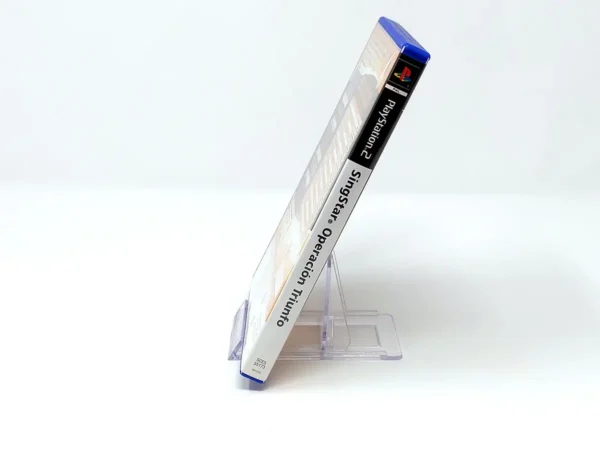 Lateral de la caja de SingStar Operación Triunfo (ESP) (Promo) para PlayStation 2