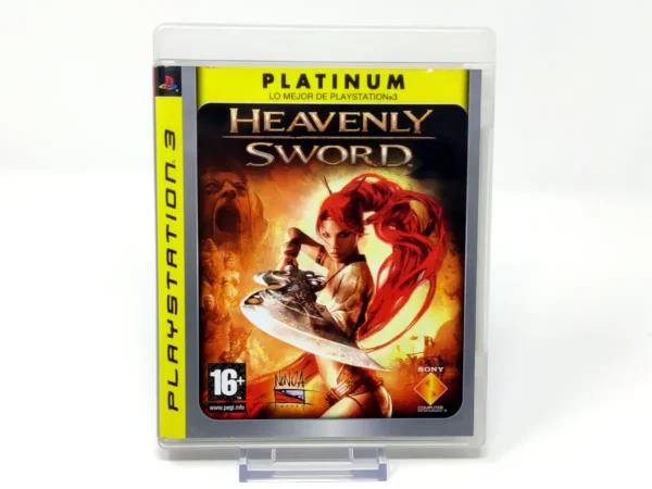 Portada de Heavenly Sword (ESP) (Platinum) (Rebajado) para PlayStation 3, edición PAL España, de segunda mano