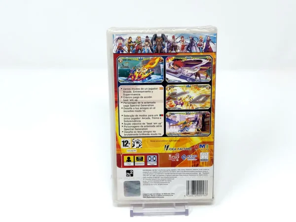 Parte trasera de Spectral vs. Generation (ESP) (Precintado) para PSP, edición PAL España