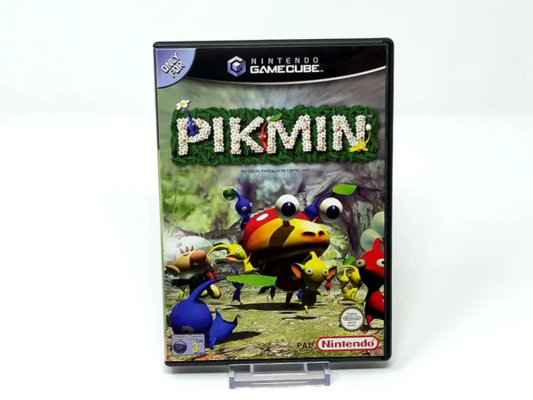 Portada de Pikmin (ESP) para Nintendo GameCube, edición PAL España, de segunda mano