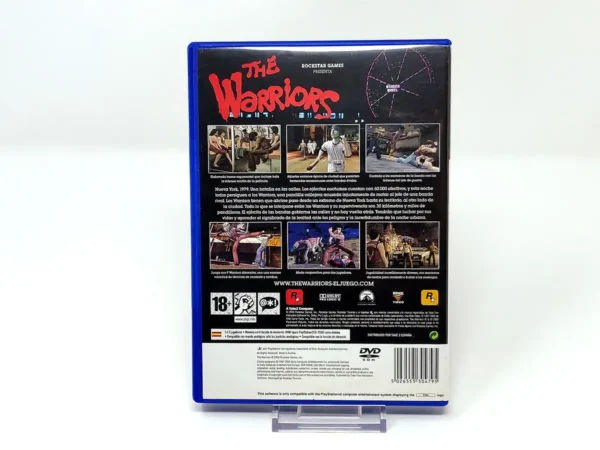 Parte trasera de The Warriors (ESP) (Rebajado) para PlayStation 2, edición PAL España