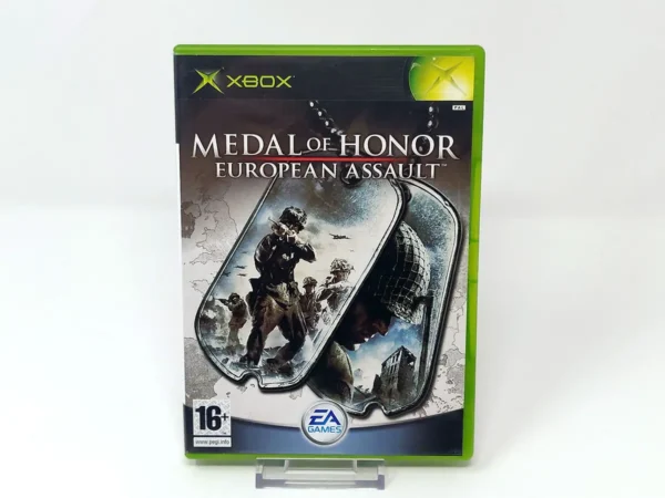 Portada de Medal of Honor: European Assault (UK) para XBOX, edición PAL UK, de segunda mano