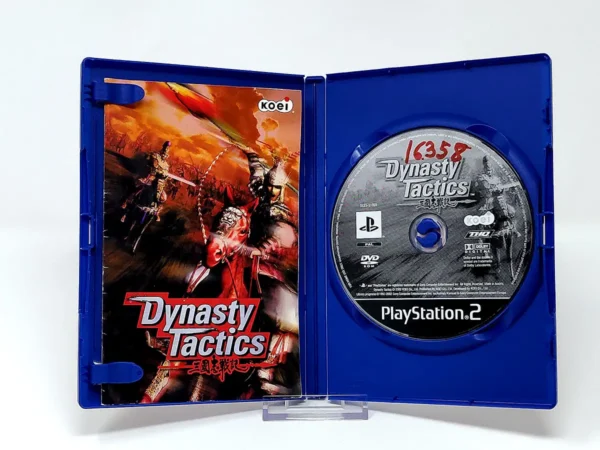 Interior del juego Dynasty Tactics (ESP) (Rebajado) para PlayStation 2 con disco y manual