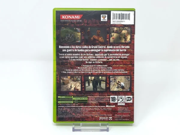 Parte trasera de Crime Life: Gang Wars (ESP) (Rebajado) para XBOX, edición PAL España