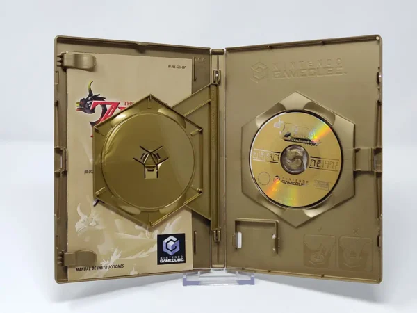 Lateral de la caja de The Legend of Zelda: The Wind Waker (ESP) para Nintendo GameCube