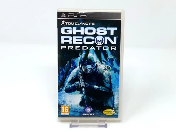 Portada de Tom Clancy's Ghost Recon: Predator (ESP) (Rebajado) para PSP, edición PAL España, de segunda mano