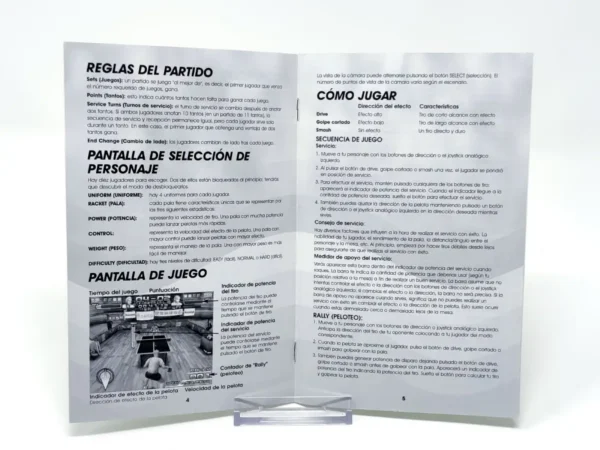 SpinDrive Ping Pong (ESP) (Manual) para PlayStation 2, edición PAL España, de segunda mano