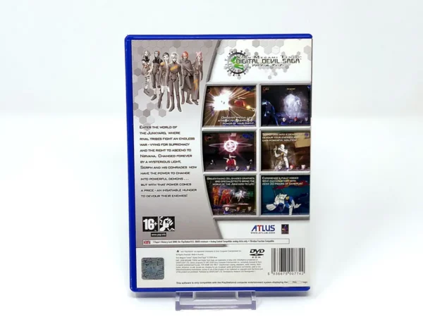 Parte trasera de Shin Megami Tensei: Digital Devil Saga (UK) (Rebajado) para PlayStation 2, edición PAL UK