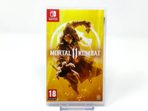 Portada de Mortal Kombat 11 (ESP) para Nintendo Switch, edición PAL España, de segunda mano