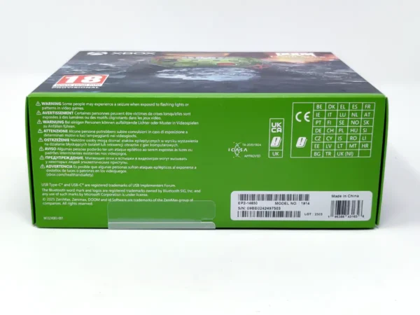 Mando Wireless DOOM: The Dark Ages (Edición Limitada) para XBOX One / Series X/S, edición PAL EUR, nuevo
