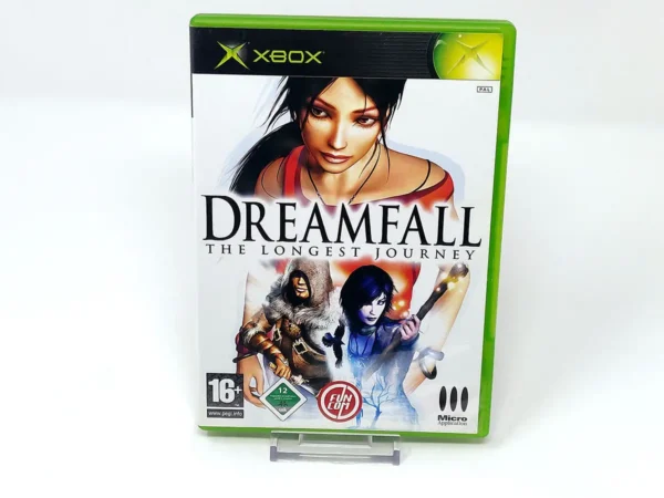 Portada de Dreamfall: The Longest Journey (EUR) para XBOX, edición PAL EUR, de segunda mano