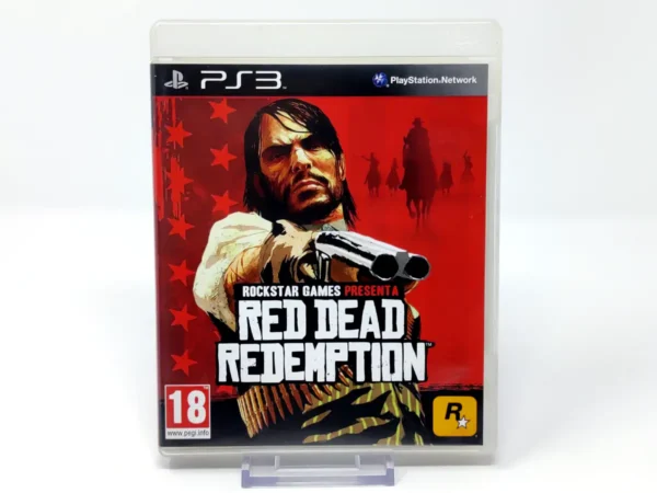 Portada de Red Dead Redemption (ESP) (Con Mapa) para PlayStation 3, edición PAL España, de segunda mano