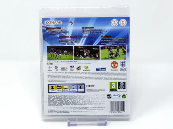 Parte trasera de PES 2014: Pro Evolution Soccer (ESP) (Precintado) para PlayStation 3, edición PAL España