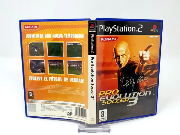 Pro Evolution Soccer 3 (ESP) (Carátula) para PlayStation 2, edición PAL España, de segunda mano