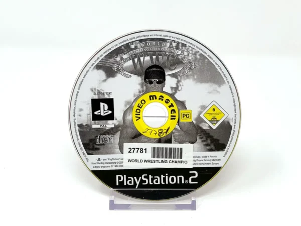 World Wrestling Championship (ESP) (Disco) (Rebajado) para PlayStation 2, edición PAL España, de segunda mano