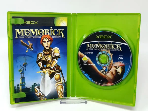 Interior del juego Memorick: The Apprentice Knight (ESP) para XBOX con disco y manual