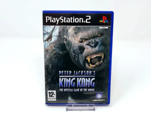 Portada de Peter Jackson's King Kong: The Official Game of the Movie (UK) para PlayStation 2, edición PAL UK, de segunda mano