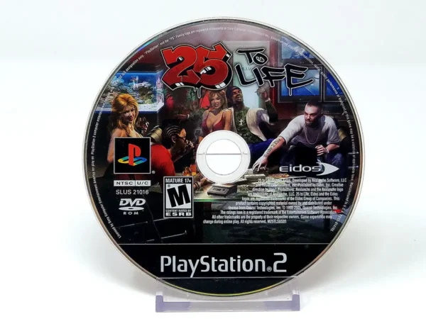 25 to Life (USA) (Disco) para PlayStation 2, edición NTSC USA, de segunda mano