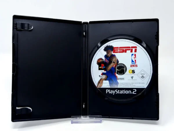 Interior del juego ESPN NBA 2K5 (ESP) (Rebajado) para PlayStation 2 con disco y manual