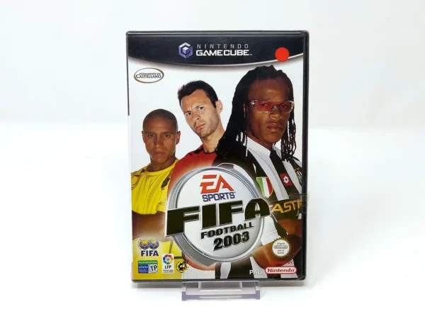Portada de FIFA Football 2003 (ESP) (Precintado) para Nintendo GameCube, edición PAL España, de segunda mano