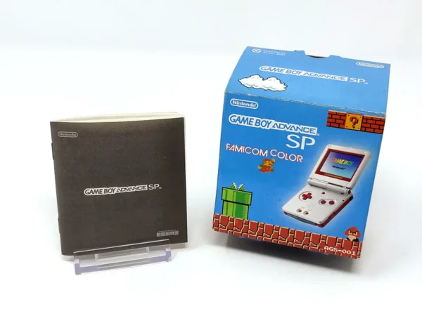 Caja Consola Game Boy Advance SP Famicom Color (JAP) para Nintendo Game Boy Advance, edición NTSC Japón, de segunda mano