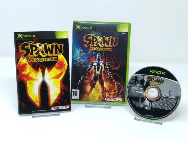 Lateral de la caja de Spawn: Armageddon (ESP) para XBOX