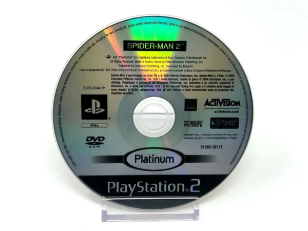 Spider-Man 2 (ITA) (Platinum) (Disco) para PlayStation 2, edición PAL Italia, de segunda mano